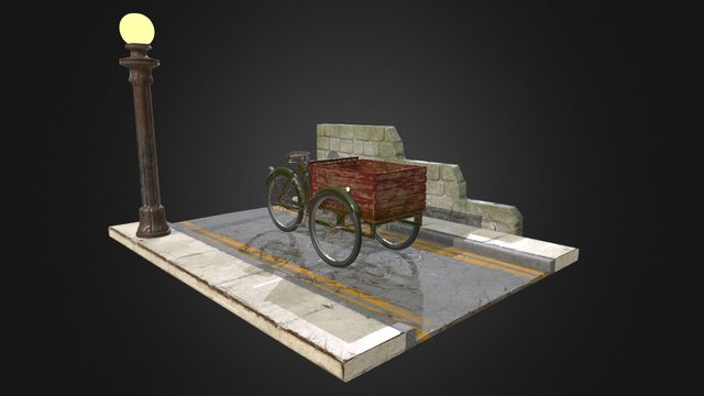 The day I bought a bike 3D Model