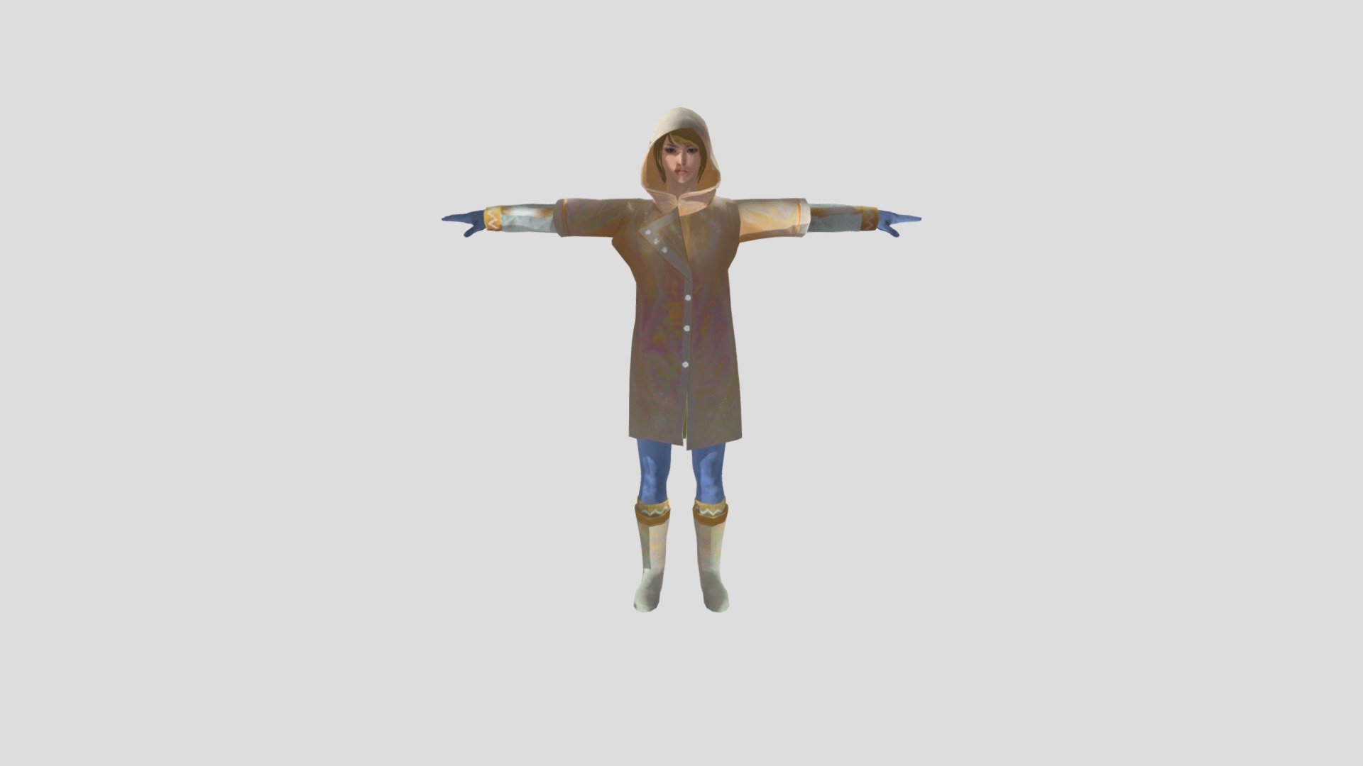 PUBg Glacier Outfit RiG Free download - Download Free 3D model by ...