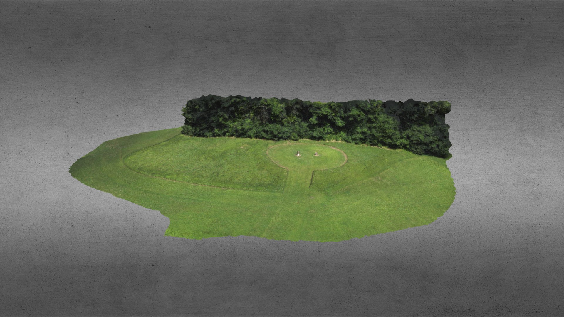 Poverty Point World Heritage Site Mound D - 3D Model By Conan Mills ...