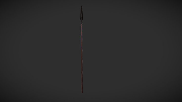 Boar Spear 3D Model