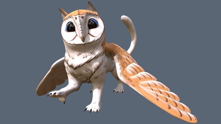 OwlGriffin 3D Model