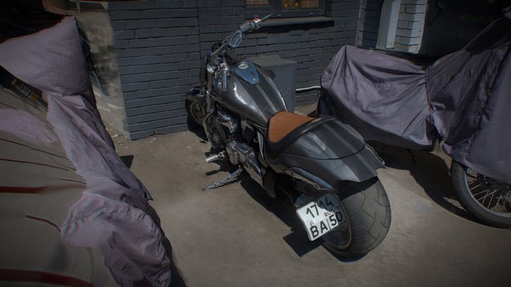 Harley – Kostenloses 3D-Modell STL