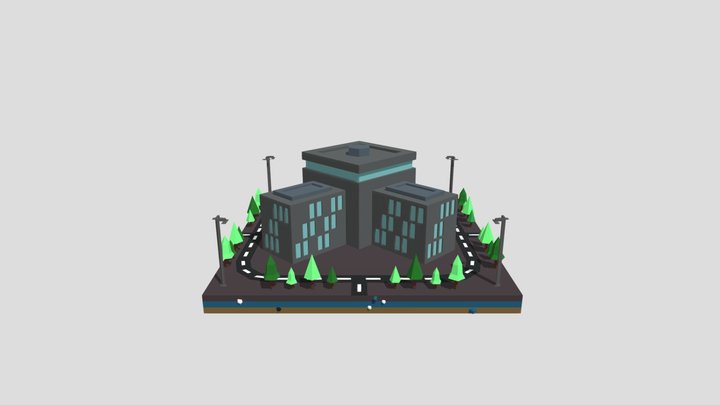 City – Modelo 3D gratuito STL