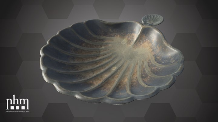 Shell ashtray (NHMW-ZOO-MO-0081100-ETH-102) – Kostenloses 3D-Modell STL