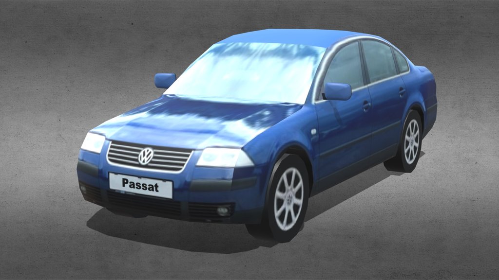 Volkswagen Passat Blue 2004