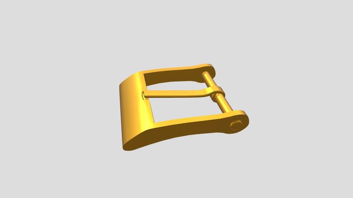 Belt Buckle 3D Model