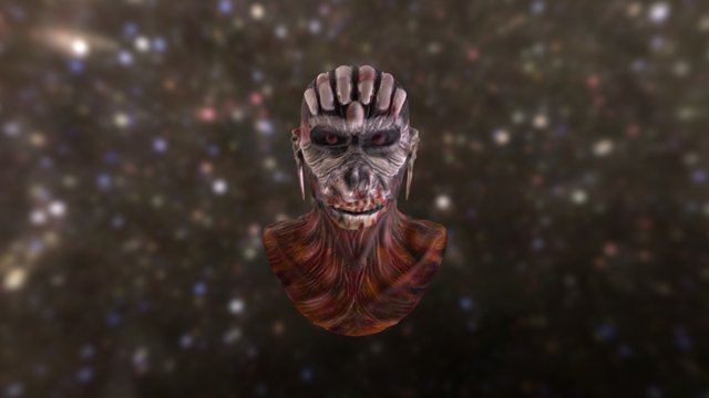 Eddie Iron Maiden 3D Model