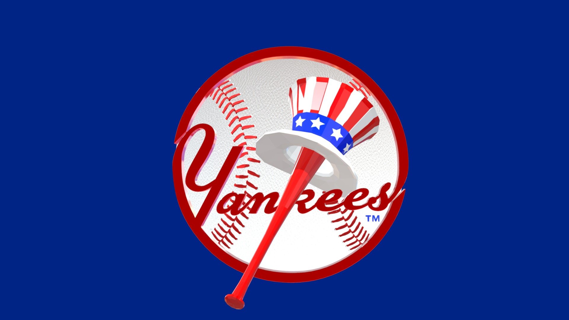 Yankees Logo - Buy Royalty Free 3D model by DIS (@dis__) [59763e7 ...