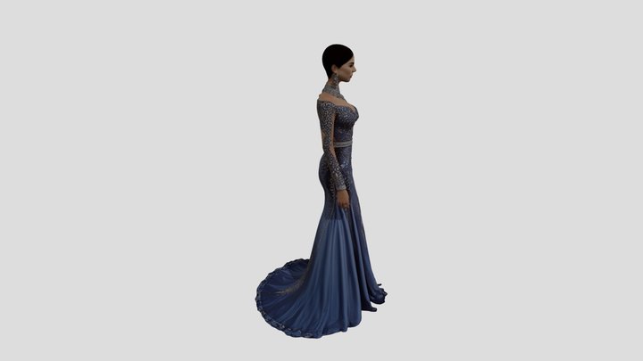 Illustration digital art for metaverse & Nft 3D Model