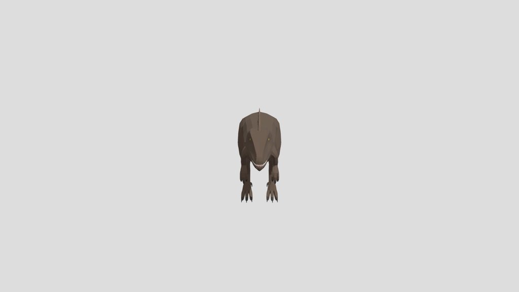 Low Poly Carcharodontosaurus