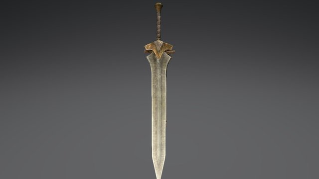Skyrim: Athurhumz' Blade 3D Model