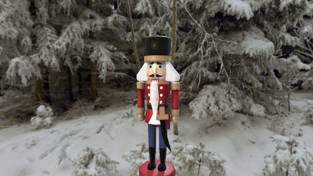 Nutcracker 3D Model