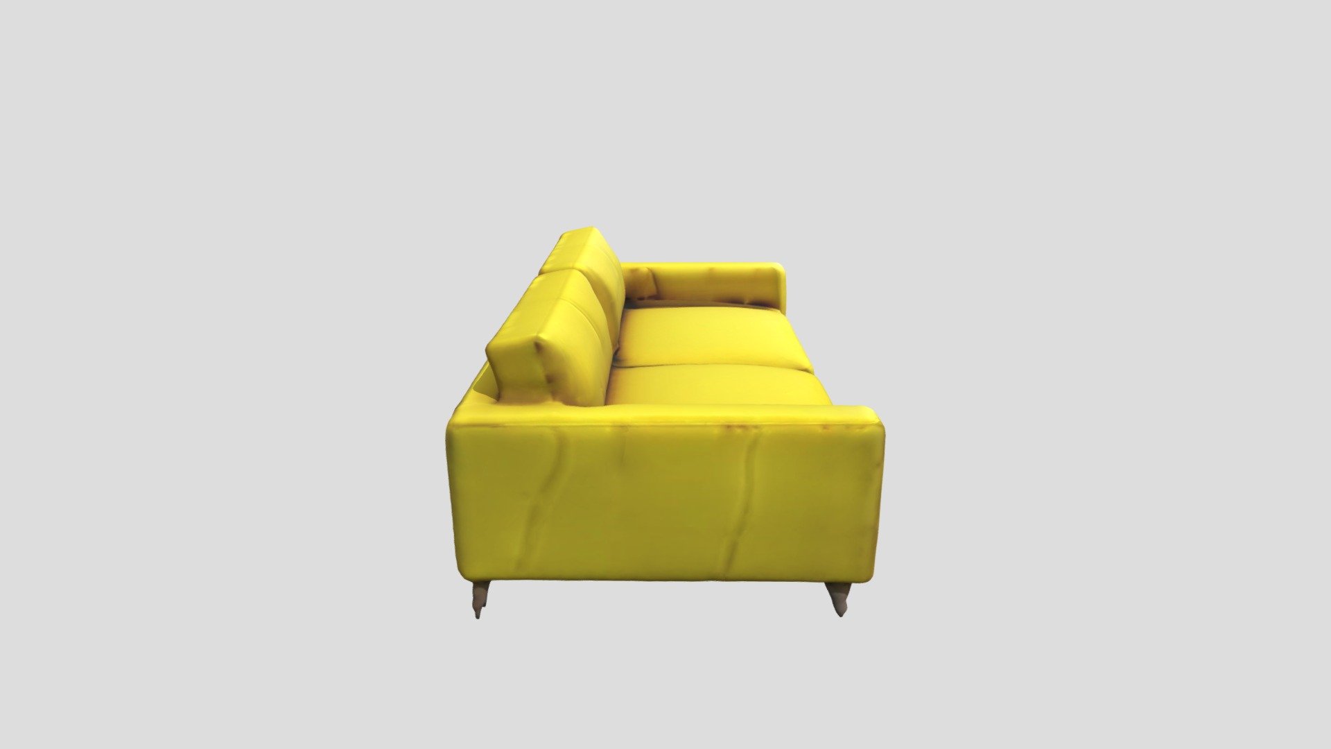 Sofa Amarillo 3D model by reinales [5978328] Sketchfab