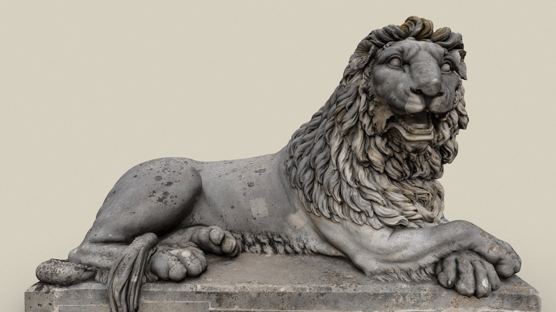 Löwe — Sketchfab embed 3D viewer