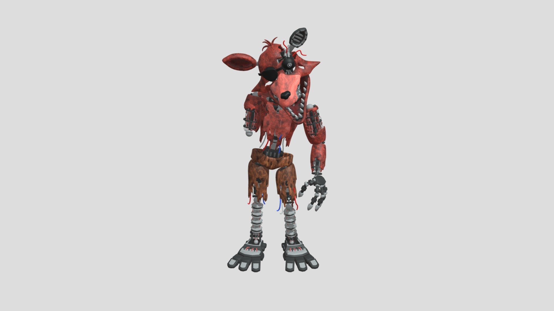 Phantom Foxy - Download Free 3D model by Springtrap (@Springtrap1983_1987)  [597889b]