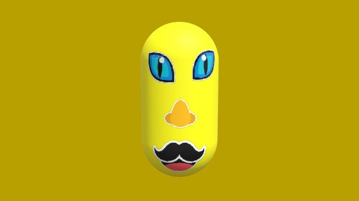 Happy Face (21) 3D Model