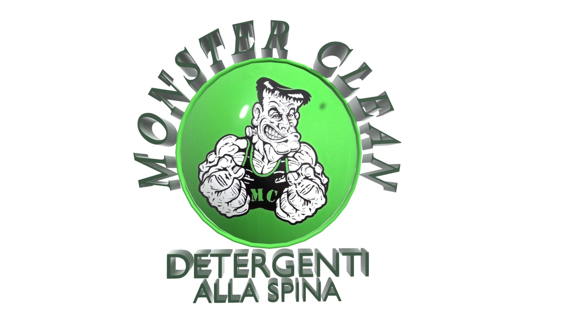 Logo Monster Clear 3d — Sketchfab embed 3D viewer