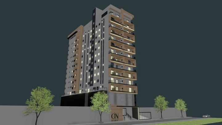 On Paris 3D Model