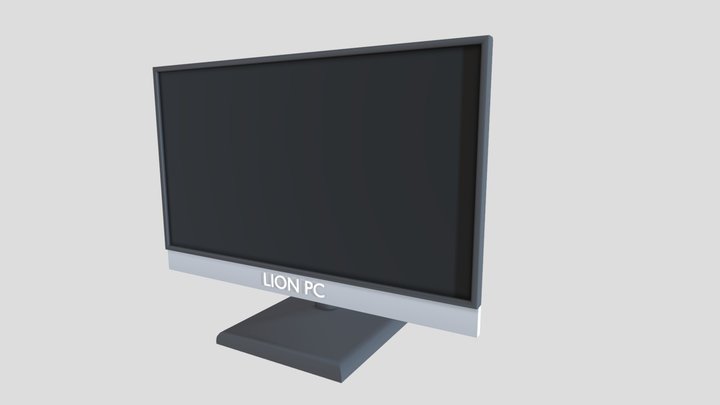 PC Screen Monitor 3D Model