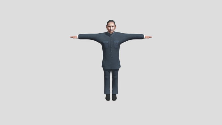Sunyatsen_idle 3D Model