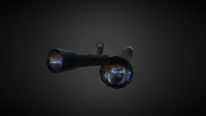 Flashlight 3D Model