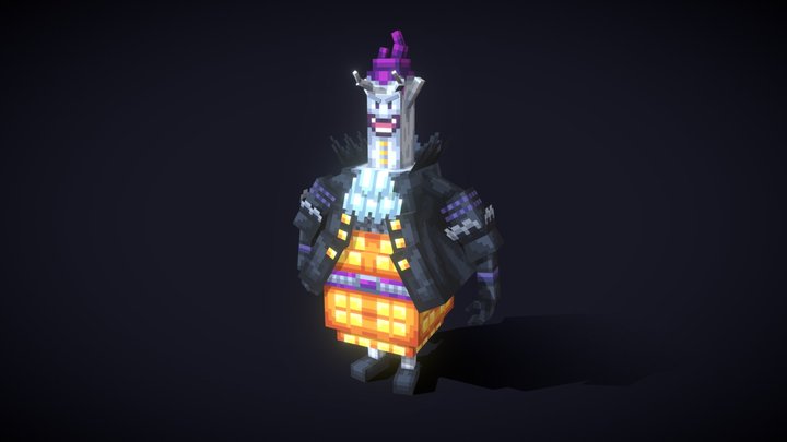 Gekko moria 3D Model