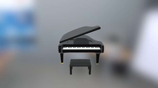 Piano (producto) 3D Model