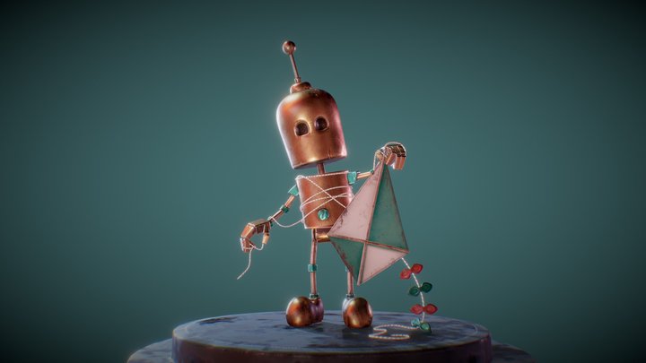The Dreamer Robot 3D Model