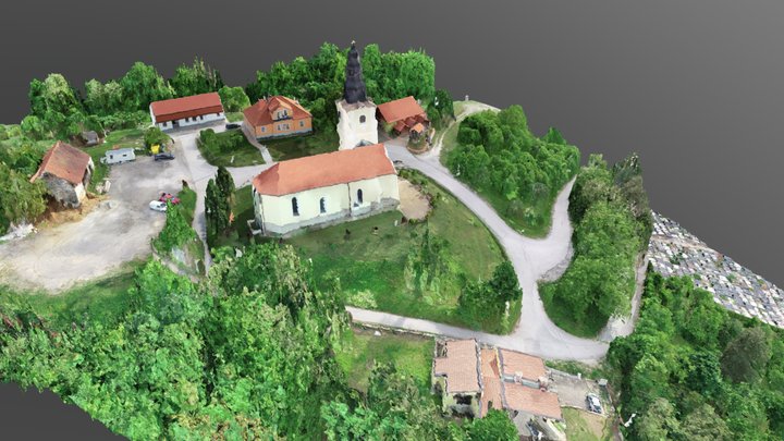 Geovid,  Church3D, 512MB 3D Model