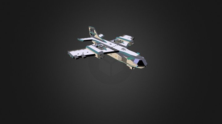 Valkyrie VTOL 3D Model