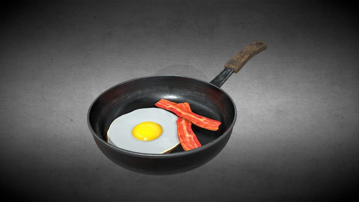 pentola_con_uova 3D Model