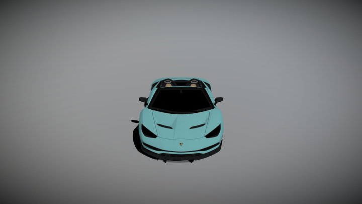 2017 lamborghini centenario roadster – Modèle 3D gratuit STL