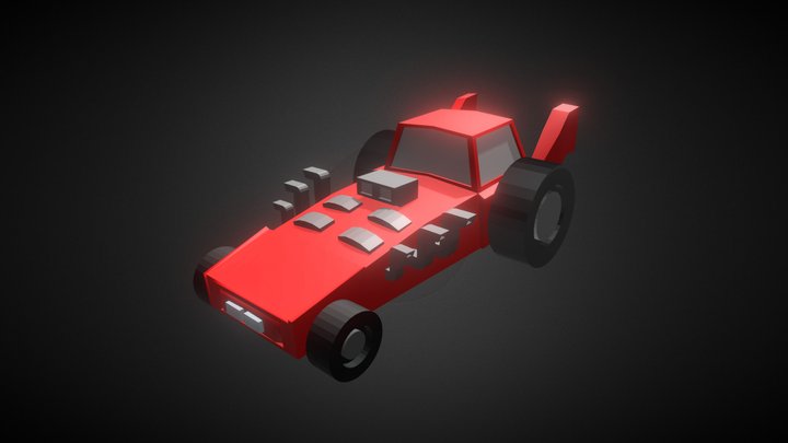 Auto Lowpoly 3D Model