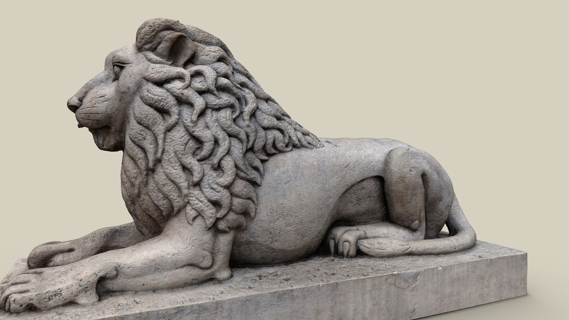 Löwenbrunnen — Sketchfab embed 3D viewer