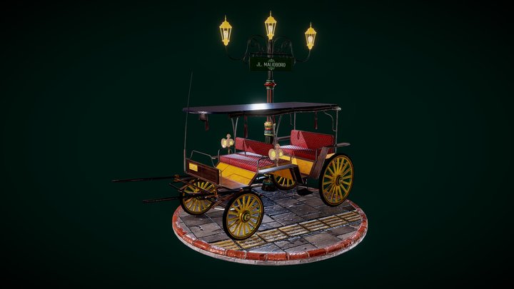 Delman 3D Model