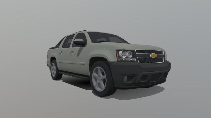Chevolet Avalanche 2012 3D Model