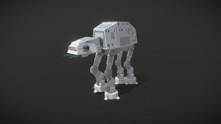 ATAT Star Wars Animation – Kostenloses 3D-Modell STL