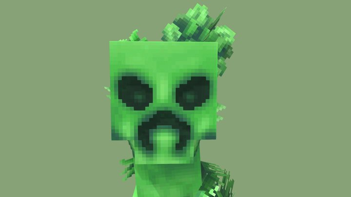 Creeper (Hytale Style) 3D Model