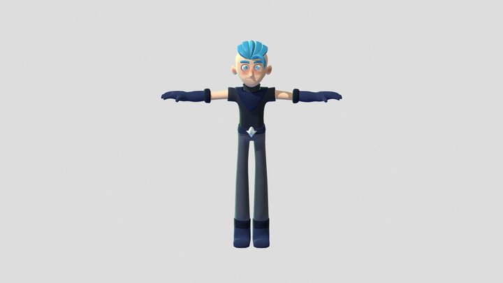 Character #2 3D Model