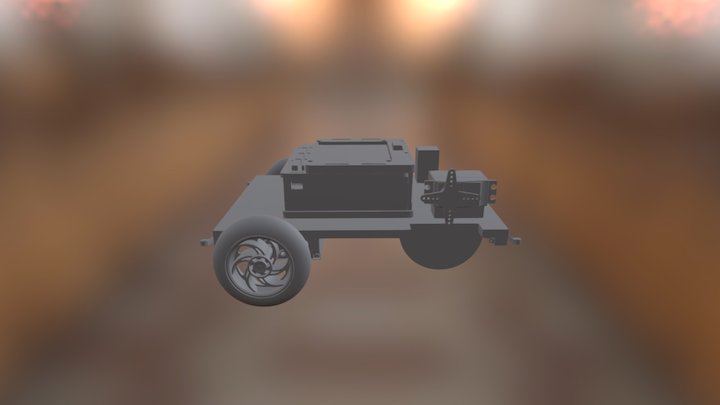 Robot Chassis Model 3D Model