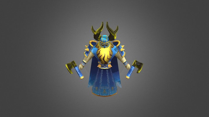 Metal King 3D Model