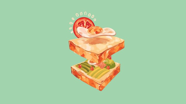 Sandwitch 3D Model