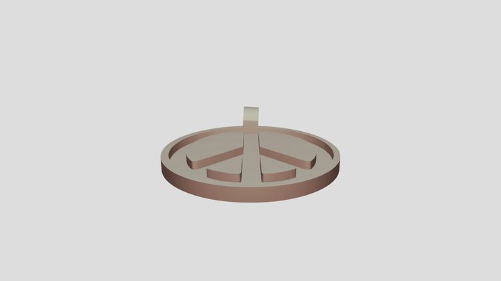 Peace and Love 3D Model