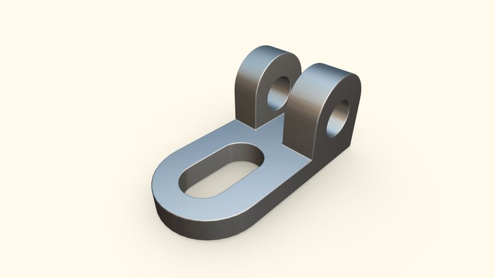 Скоба 3D Model