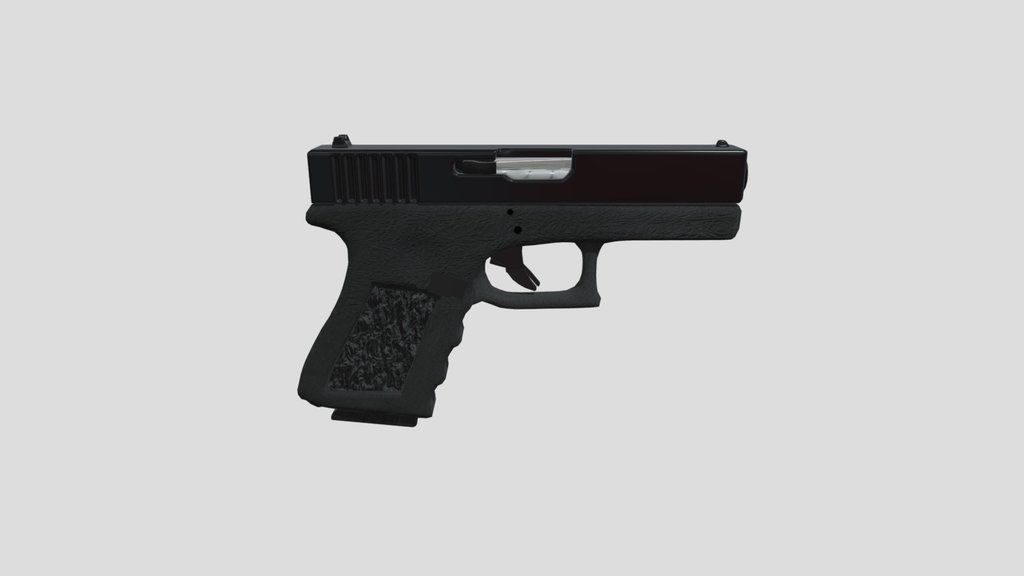 Glock 17 - High Quality Low Poly Game Ready
