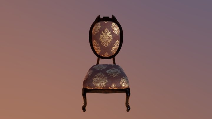 Victorian Chair 3D Model