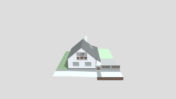 H tömegvázlat 9 3D Model