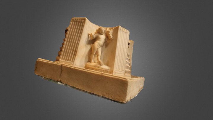 Tros de font romana 3D Model