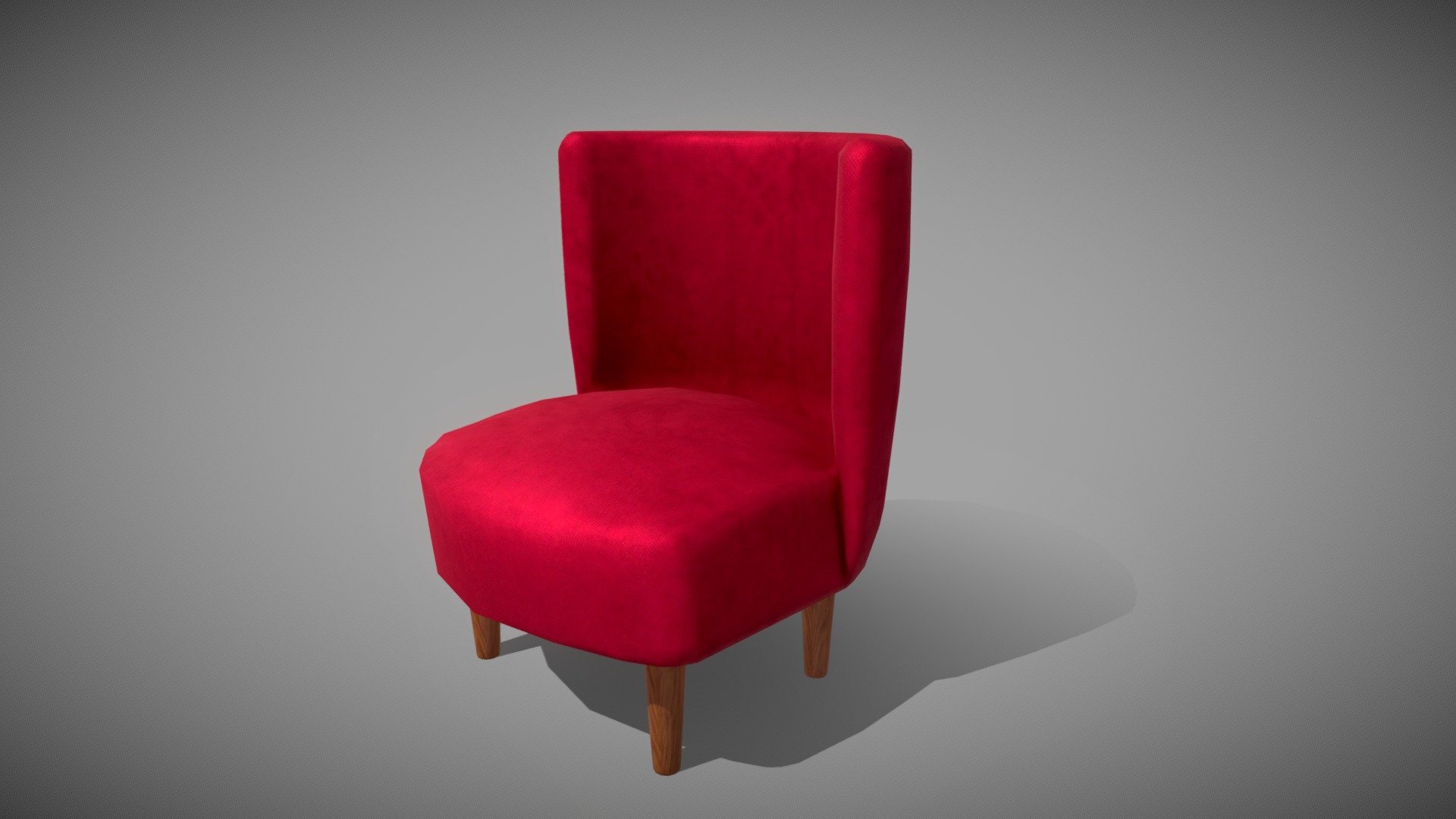 Velvet Armchair