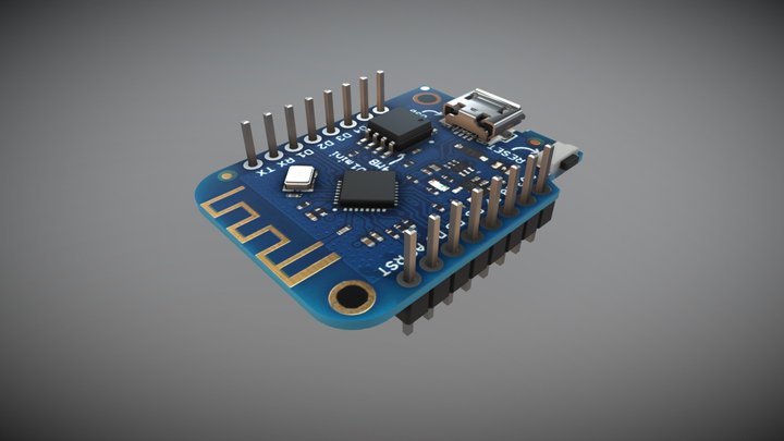 Wemos D1 Mini V3 – Free 3D Model STL